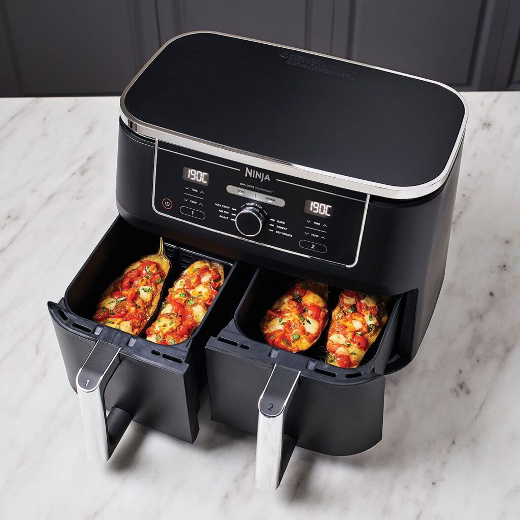 ninja air fryer double basket