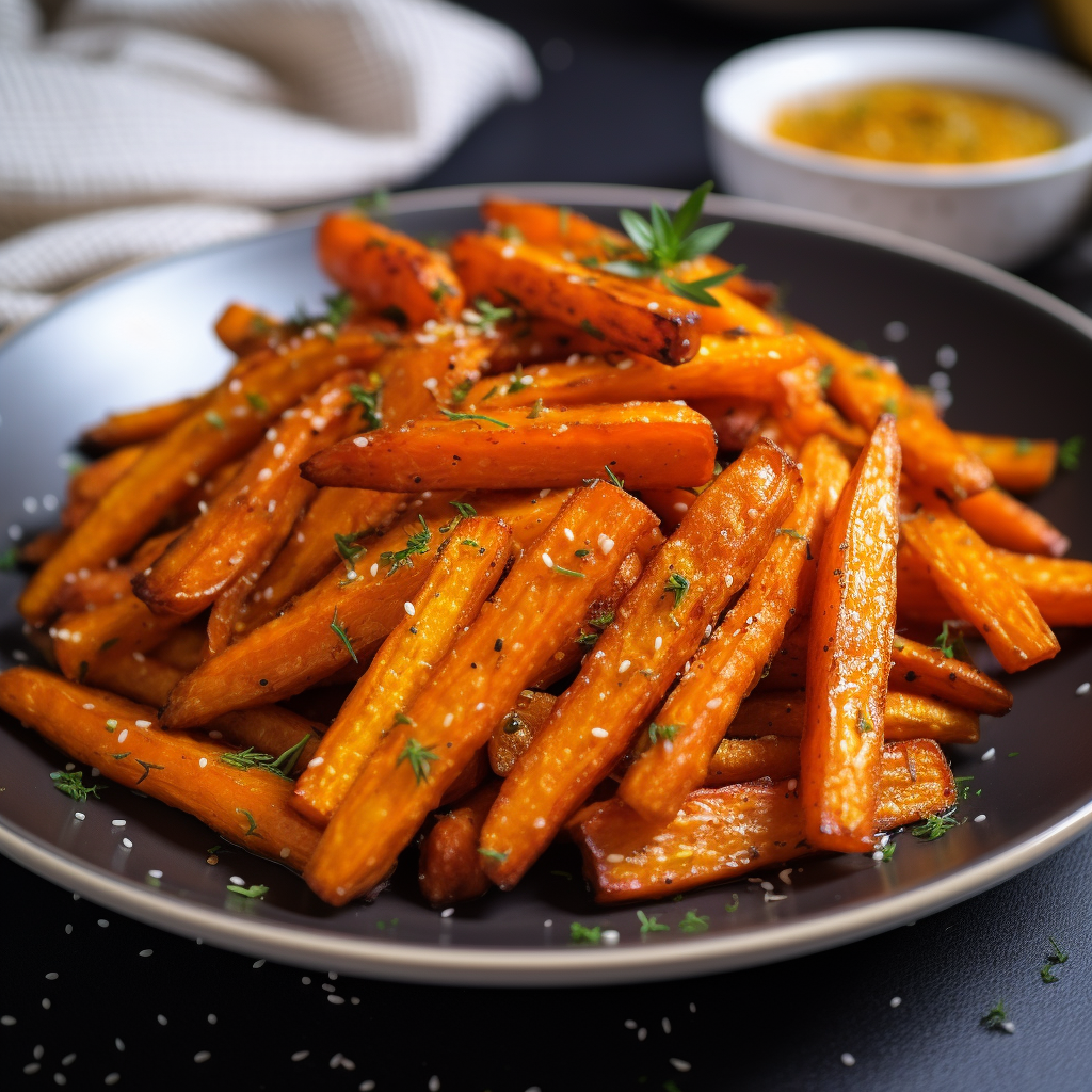 roasted carrots in air fryer